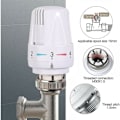 Miniatyrbilde 5 av 5: Pakke med 4 termostathoder, M 30 x 1.5 Radiatorventil erstatningshode, radiator termostatkran