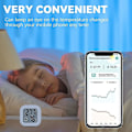 Miniatyrbillede 2 af 4: Termometer-hygrometer-monitor med smart-app
