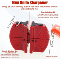 Miniatyrbilde 5 av 5: 4PCS bærbar kjøkkensliper, mini lommesliper for tykke og tynne kniver, egnet for fotturer, camping eller utendørsgrill.