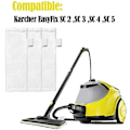 Miniatyrbillede 4 af 4: 6 klude til Karcher Steam Easy Fix SC 2 SC 3 SC 4 SC 5