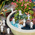 Miniatyrbillede 3 af 5: 10 stk Halloween Alien Spøgelse Mikrolandskab Ornament Have Sæt