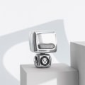 Miniatyrbillede 2 af 4: Mini sød bærbar robot Bluetooth-højttaler (grå)