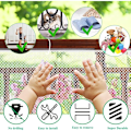 Miniatyrbilde 4 av 5: Sikkerhetsnett for barn, babybeskyttelsesnett for balkong og trapp, 300lx90h cm Robust justerbar trappegjerdebarriere i mesh for katt og til