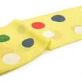 Miniatyrbillede 4 af 4: Joker Cosplay Strømper Regnbue Uregelmæssig Polka Dot Print Over Knee Lår Strømper Kvinder Piger