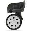 Miniatyrbillede 3 af 5: 4 stk. kuffert hjul, udskiftning spinner hjul til universal kuffert, drejelig kuffert hjul udskiftning tilbehør, til almindelig rejsetaske, trolley