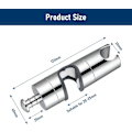 Miniatyrbillede 5 af 5: Universal brusehovedholder glidende stang 2025mm justerbar bruseholder til håndbruser eller brusehoved til badeværelse 360° rotation kvalitet ABS plast
