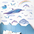 Miniatyrbild 2 av 5: Haj väggdekaler under havet väggdekaler vägg väggdekaler fisk för sovrum baby badrum baby