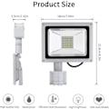 Pikkukuva 2 / 4: 10W käytävä ihmiskehon induktio LED-valonheitin