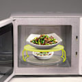 Miniatyrbillede 4 af 5: Mikrobølgeovn Grillbakke, Multifunktionel Plasttallerkenholder, Mikrobølgeovn Bagerist (Grøn)