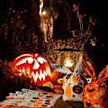 Miniatyrbillede 3 af 5: 100 stk. Halloween slikposer, børns trick or treat poser, gaveposer, søde kaninører små Halloween kager plastik gaveposer
