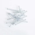 Miniatyrbillede 4 af 4: 100 stk. tilpassede galvaniserede stålmetalsmå fjedre til kuglepenne Ståltrådsdiameter 0,4 mm Ydre diameter 4 mm Længde 30 mm