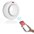 Miniatyrbillede 1 af 5: Intelligent wifi røgalarm, brandalarm, automatisk verifikation, Tuya applikation, 360 graders detektion, fjernbetjening til hjem, autocamper, hotel