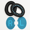 Miniatyrbillede 3 af 5: Ørepude øreklods udskiftningspuder til Bose Quiet comfort QC2 QC15 AE2 QC25 AE2i AE2w Around the ear Pads Headset
