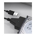 Miniatyrbild 3 av 3: USB till SATA USB-adapterkabel för SSD / HDD 2,5 \", SATA extern omvandlare till USB 3.0 och kabel, USB 3.0-SATA III omvandlare (SATA-USB 3.0 konvertering