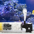 Miniatyrbilde 5 av 5: Troetish Akvariefisk Filter Tre-i-ett Oksygeneringsfilter Filter Filter Filter Integrert Filter Tre Filtermateriale
