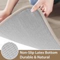 Miniatyrbillede 4 af 5: Memory Foam Bademåtte Stor Størrelse 44 x 24 Tommer, Komfortabel, Blød, Super Absorberende, Maskinvaskbar, Skridsikker, Tyk, Nem at Tørre til Badeværelse
