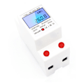 Miniatyrbild 1 av 5: DDM15SD Enfasig Multifunktions Railmätare Elektrisk Energimätare 220V/50Hz 5-80A