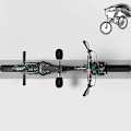 Miniatyrbillede 5 af 5: Par Antiskrid Aluminium Legering Cykel Fodstøtter, Cylindriske Fodstøtter til BMX Cykler, Cykelpedaler, Fremstillet af Kraftig Aluminium Legering - til Cykel Stu