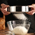 Miniatyrbillede 4 af 5: Melsifter, Rustfrit Stål, Melsifter, 60 Mesh Fin til Professionel Mel, Nem at Rengøre, Velegnet til Mel og Sukkersifter, 150 x 45