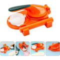 Miniatyrbild 5 av 5: Orange - Dumplingmaskin Dumpling Maker Ravioliform Dumpling Maker Dumplingmaskin Dumpling Formningsmaskin Bakformar Köksredskap