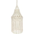 Miniatyrbild 1 av 4: Macrame lampskärm Boho hängande pendellampa lock modern kontor sovrum vardagsrum plantskola sovsal bohemisk heminredning