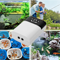 Miniatyrbillede 3 af 5: Iltpumpe Akvariebelaster med dobbelt anvendelse Genopladelig via USB Tilbehør SB-268 +