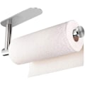 Miniatyrbillede 1 af 3: 1 stk. (sølvfarvet) fritstående toiletpapirholder i rustfrit stål, ideel til toiletpapirruller, nem pleje, rustfrit stål