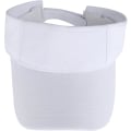 Miniatyrbillede 3 af 5: Hvid-58cm-Visor Cap Golf Visor Bomuld Åndbar Justerbar Høj Vakuum Cap Hurtigtørrende Solhat Strand Rejse Bred Skygge Anti UV UPF50
