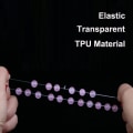 Miniatyrbilde 3 av 5: 80m Elastisk Snøre 1mm Elastisk Snøre Håndverkssnor Elastisk Tråd (Transparent, 80m)