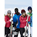 Miniatyrbillede 4 af 4: 4-delt 3-huls fuld ansigts skimaske vinter balaclava hue varm strikket fuldt ansigt