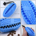 Miniatyrbillede 5 af 5: Blå-Dog Toys, Hundetyggelegetøj Professionel Intellektuel Uddannelse Gummi Hundelegetøj til Mellemstore Hvalpe (1 stk)