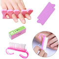 Miniatyrbild 4 av 4: Nagelkonstset, Nagelkonstset, med 15 penslar, 5 prickpennor, 10 remsor, 3 nagelstrassboxar, Professionellt nagelkonsttillbehör