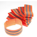 Miniatyrbild 1 av 5: Orange 6X elastiska reflexarmband, säkerhetsreflexband för promenader, cykling, hund, promenader, jogging, cykling, justerbar hög synlighet handledsband