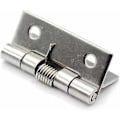 Miniatyrbillede 2 af 4: 2 dele med åbningsstød Automatisk lukning (5 cm), hængsler af rustfrit stål fjeder 304, automatiske lukkende hængsler til usynlige døre