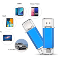 Pikkukuva 3 / 5: Tyyppi C 128GB USB 3.0 Clef USB 128GB 2 in 1 Clef Memory Stick OTG Flash Drive 128 Giga 3.1 U Disk Keychain High Speed ​​Waterproof Dual Compatible wi