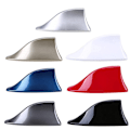 Miniatyrbilde 2 av 5: 2 stk Universal Shark Fin Bilantenne - FM/AM Radioantenne med Vanntett Limbase for Auto SUV Truck Van (Grå+Sølv)
