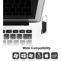 Miniatyrbillede 2 af 5: USB-nøglering (64 GB sort) 2 stk.