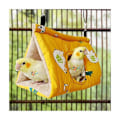 Miniatyrbillede 5 af 5: Hamp parrot varm fuglerede blød mac hums hængende legetøjsbur til parakit til calecstitte amazoner ketchere kanariefugl bur legetøj