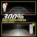 Miniatyrbilde 5 av 5: Rød-2stk 3157 P27/7W T25 Bil LED-pærer LED-bremselys Baklys Bakre Tåkelys Høydepunkt 66SMD LED-brikke DC12v-24v-