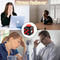 Miniatyrbild 4 av 4: Antistress Fidget Toy Cube Anti Stress Toy Decompression Toy Cube med 6 lugnande moduler för barn och vuxna
