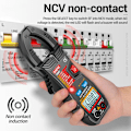 Miniatyrbillede 5 af 5: CM81 Intelligent amperemeter tang AC type tang multimeter tang 6000 punkter voltmeter med automatisk område 600a memeter meter modstand med po