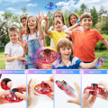 Miniatyrbilde 2 av 5: Flygende spinnerleker, håndkontrollert minidrone, RGB-lys Fidget Boomerang Spinner, 360 roterende Fly UFO Spin Drone, flygende romleker gave til barn