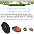 Miniatyrbillede 3 af 5: Reservedelsknivdisk, sæt, 6-bladet spinner til WORX/Landxcape/Kress/Einhell robotplæneklippere