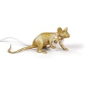 Miniatyrbillede 1 af 4: Muse skrivebordslampe Kreativ harpiks skrivebordslampe, sengebordslampe, læselampe, perfekt lampe til hjemmet og ethvert sted du kan lide == Harpiks vippelig, guld [Energi L
