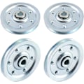 Miniatyrbild 1 av 5: 4 st Bärpulley Viktlyftningspulley, V-formad Stålkabelpulley, för Dörr Garage Gym Utrustning Kabelmaskin