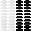 Miniatyrbild 1 av 5: 20 par näskuddar för glasögon självhäftande glasögon näskuddar glasögon näskuddar för glasögon glasögon reparationskit halkfria silikon näskuddar D-formade