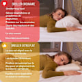 Miniatyrbild 3 av 6: Inphysio® Extra Flat Kudde för magliggare - Hypoallergenisk Minneskum - Smärtavlastande - 50x30x5,5 cm - Vit