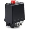 220V lufttrykkregulator, 4-hulls luftkompressorventil, luftkompressorbryter for rask trykkreduksjon