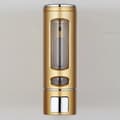 Guldsåpdispenser, enkel 400 ml tvålpump, väggmonterad duschgeldispenser, tvålkanna