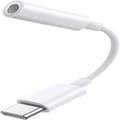 USB-C til 3,5 mm hovedtelefonstikadapter; USB-C til ekstra hovedtelefonadapter.
